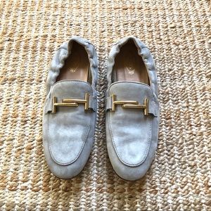 Women’s Suede Tod’s Loafers, Size 38!
